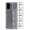 Cat Silhouettes Samsung Clear Case