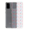 Cats and Flowers Doodle Samsung Clear Case