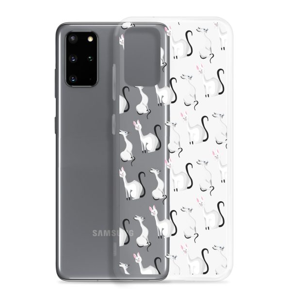 Classy Cats Samsung Clear Case