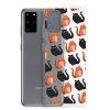 Cute Cat Samsung Clear Case