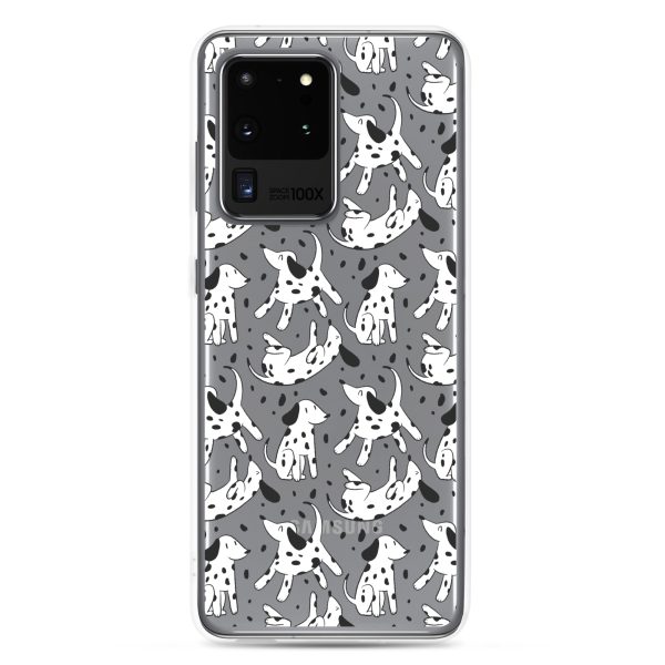 Dalmatian Dog Samsung Clear Case