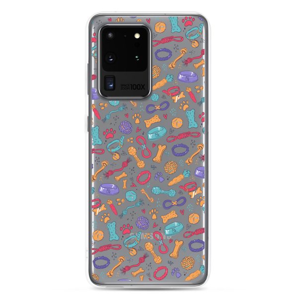 Dog Toys Samsung Clear Case