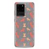 Cat Silhouettes Seamless Samsung Clear Case