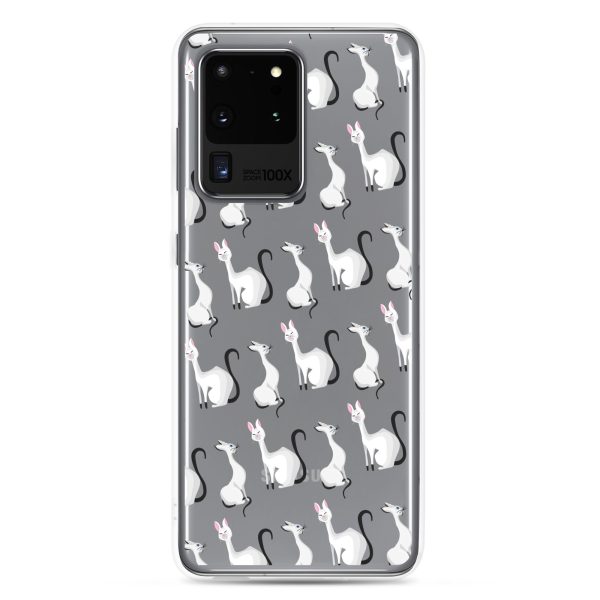 Classy Cats Samsung Clear Case