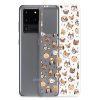 Cute Dog Breeds Samsung Clear Case