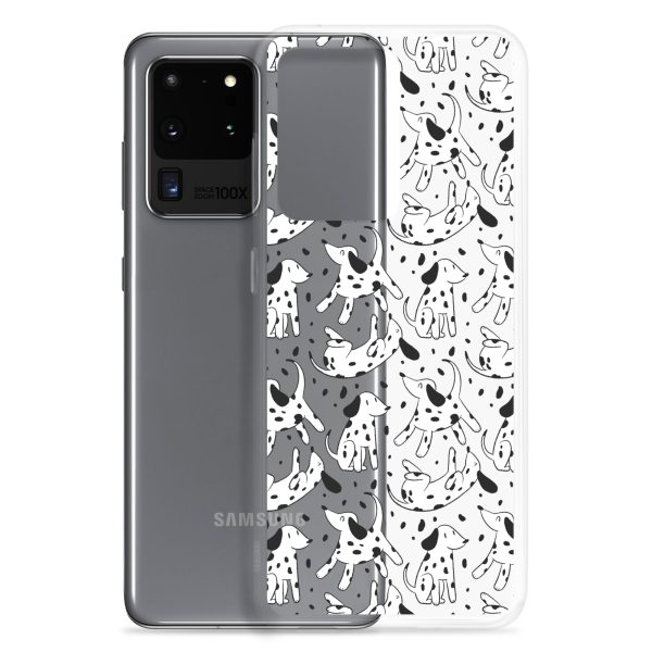 Dalmatian Dog Samsung Clear Case