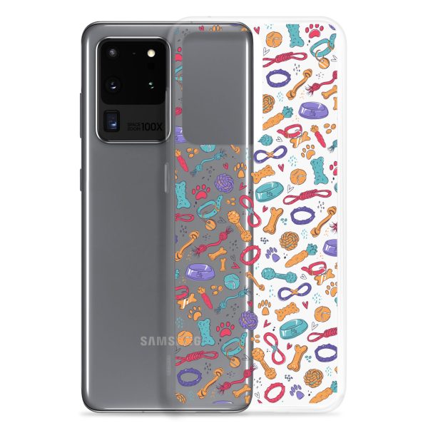Dog Toys Samsung Clear Case