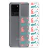 Cat Silhouettes Samsung Clear Case