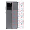 Cats and Flowers Doodle Samsung Clear Case