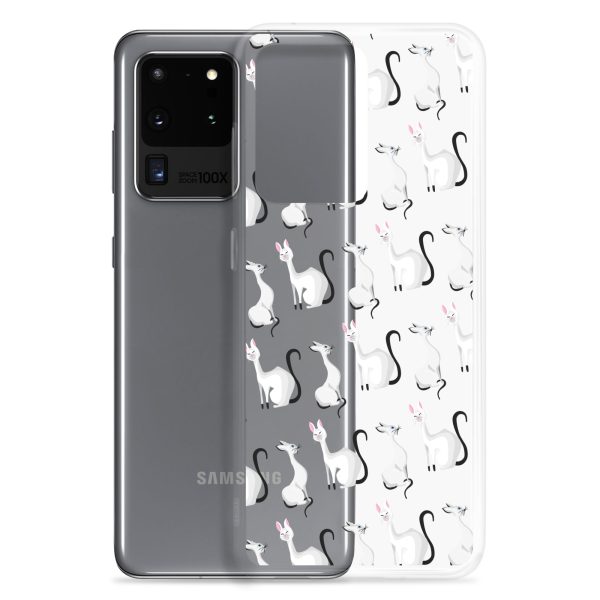 Classy Cats Samsung Clear Case