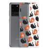 Cute Cat Samsung Clear Case
