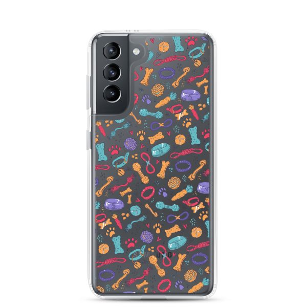 Dog Toys Samsung Clear Case