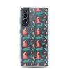 Cat Silhouettes Samsung Clear Case