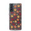 Cat Paws Samsung Clear Case