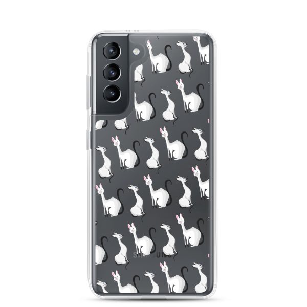 Classy Cats Samsung Clear Case