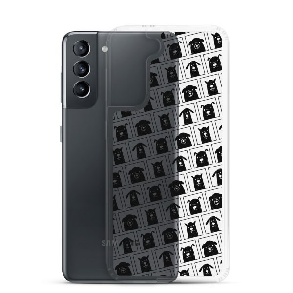 clear-case-for-samsung-samsung-galaxy-s21-case-with-phone-6a1e767cacc71.jpg Black Dogs Samsung Clear Case