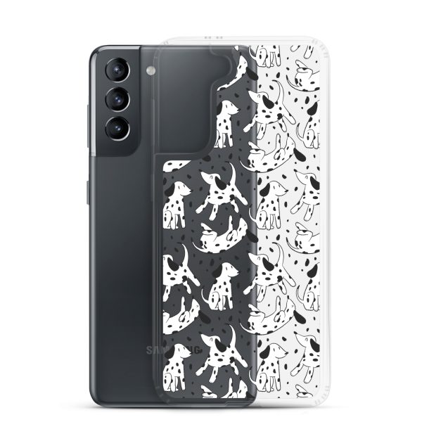 Dalmatian Dog Samsung Clear Case