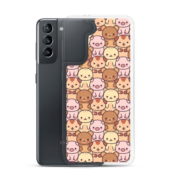 Kawaii Animals Samsung Clear Case