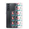 Cat Silhouettes Samsung Clear Case