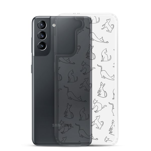 clear-case-for-samsung-samsung-galaxy-s21-case-with-phone-6a1e7a85c26e4.jpg Cat Outline Samsung Clear Case