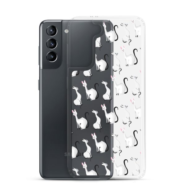 Classy Cats Samsung Clear Case