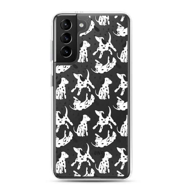 Dalmatian Dog Samsung Clear Case