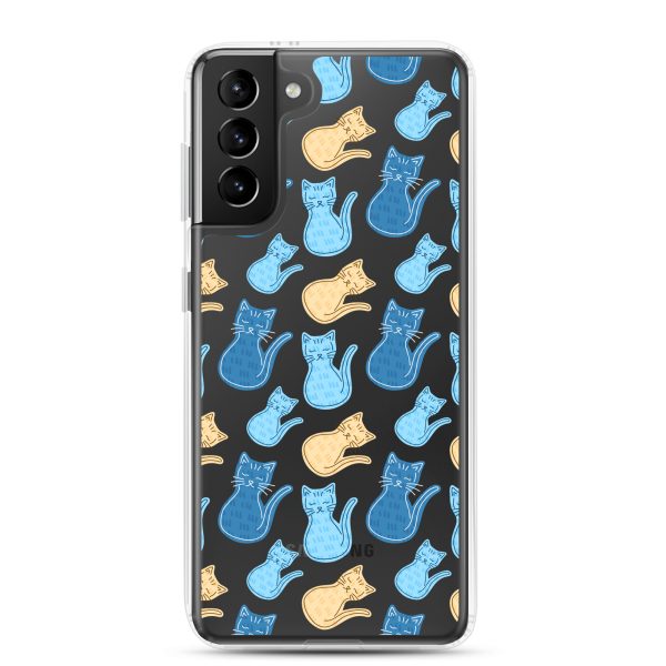 clear-case-for-samsung-samsung-galaxy-s21-plus-case-on-phone-6a1e7b0ed52d2.jpg Cat Cartoon Samsung Clear Case