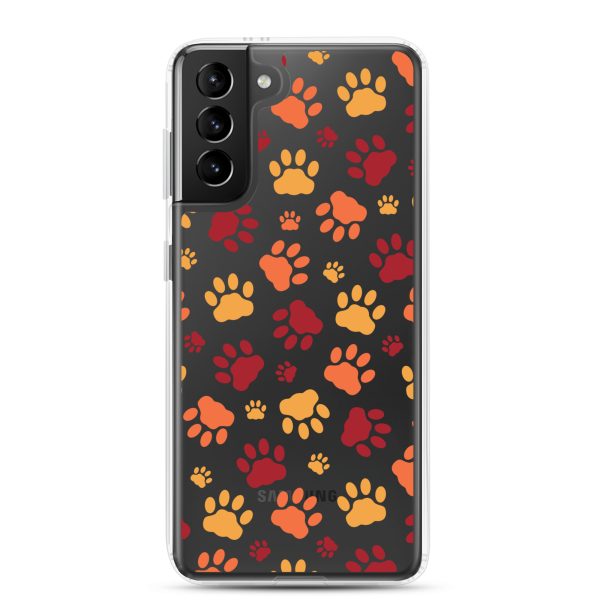 Cat Paws Samsung Clear Case