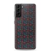 Cats and Flowers Doodle Samsung Clear Case