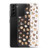 Cute Dog Breeds Samsung Clear Case