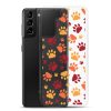 Cat Paws Samsung Clear Case