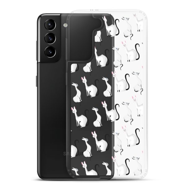 Classy Cats Samsung Clear Case