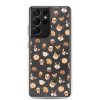 Cute Dog Breeds Samsung Clear Case