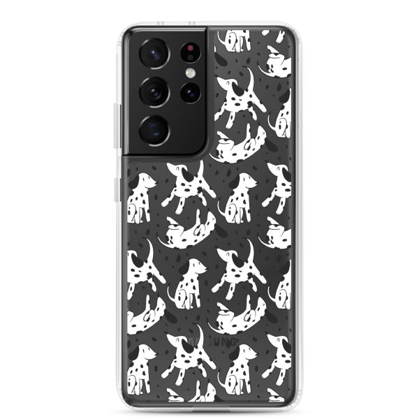 Dalmatian Dog Samsung Clear Case