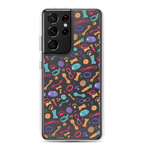 Dog Toys Samsung Clear Case