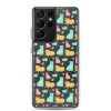 Cat Cute Colorful Samsung Clear Case