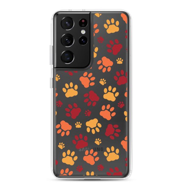 Cat Paws Samsung Clear Case