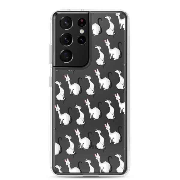 Classy Cats Samsung Clear Case