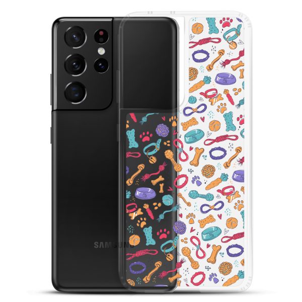 Dog Toys Samsung Clear Case