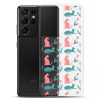 Cat Silhouettes Samsung Clear Case