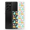 Cat Cute Colorful Samsung Clear Case