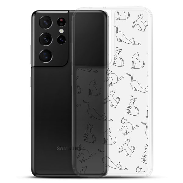 clear-case-for-samsung-samsung-galaxy-s21-ultra-case-with-phone-6a1e7a85c2579.jpg Cat Outline Samsung Clear Case