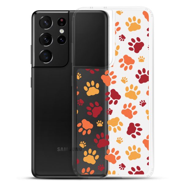 Cat Paws Samsung Clear Case