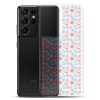 Cats and Flowers Doodle Samsung Clear Case