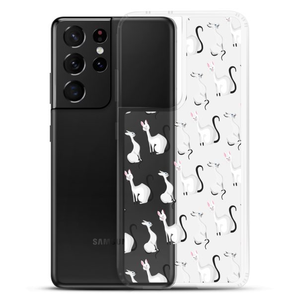 Classy Cats Samsung Clear Case