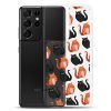 Cute Cat Samsung Clear Case