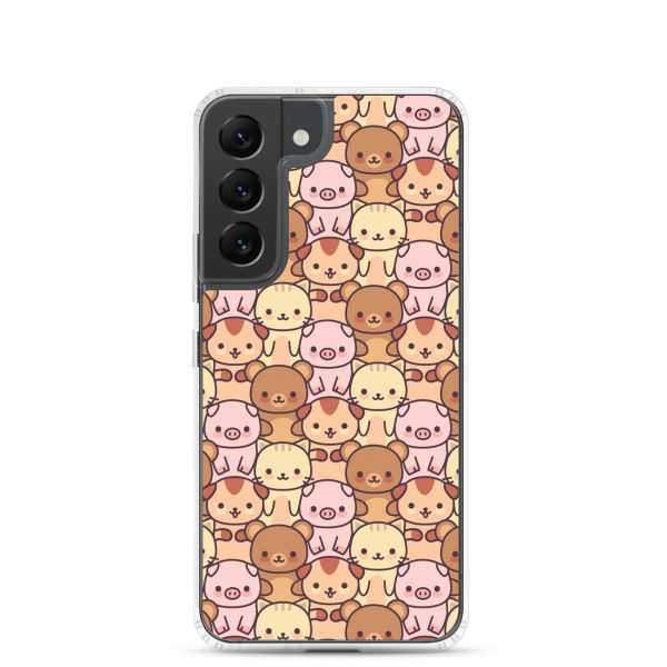 Kawaii Animals Samsung Clear Case