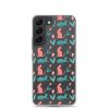 Cat Silhouettes Samsung Clear Case