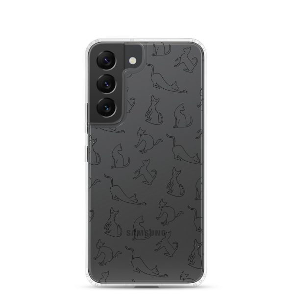 clear-case-for-samsung-samsung-galaxy-s22-case-on-phone-6a1e7a85c2a0d.jpg Cat Outline Samsung Clear Case