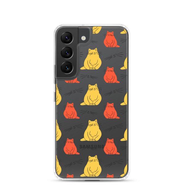 clear-case-for-samsung-samsung-galaxy-s22-case-on-phone-6a1e7c8ddac86.jpg Abstract Colorful Cats Samsung Clear Case